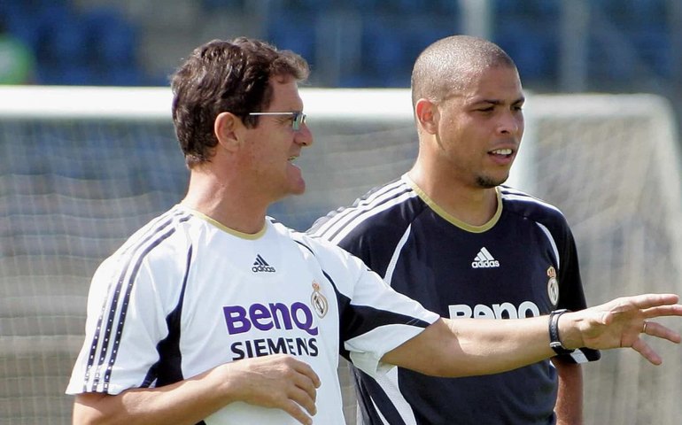 Capello lembra passagem de Ronaldo pelo Real Madrid: &#8216;Gostava das festas&#8217;