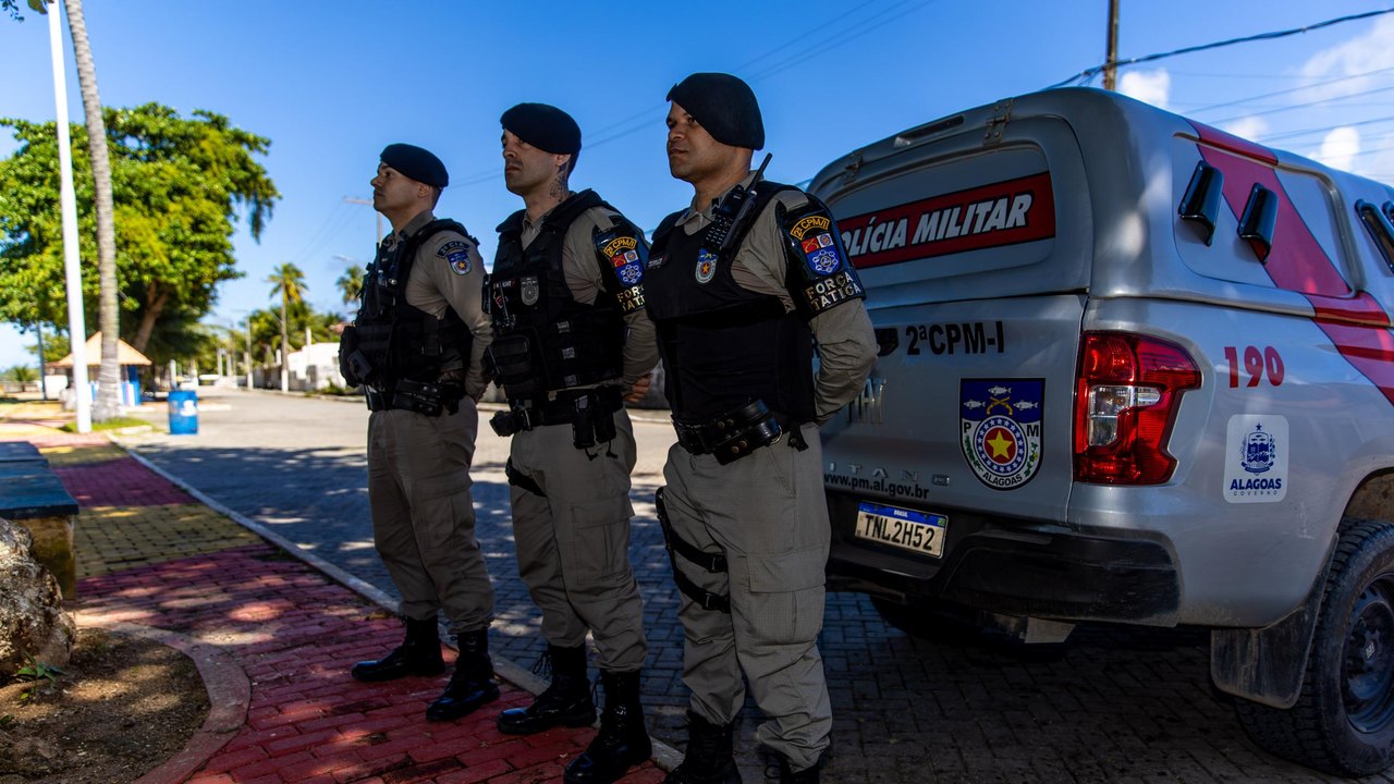 PM reforça policiamento durante o feriadão do Dia do Trabalhador em Alagoas