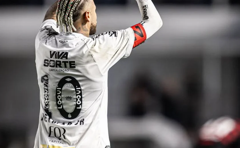 Gol de Neymar reduz risco de queda do Santos, empate complica São Paulo; veja probabilidades