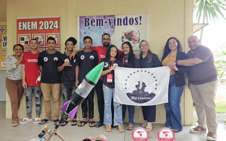 Escola Estadual de Murici é vice-campeã da Copa Nordeste de Foguetes