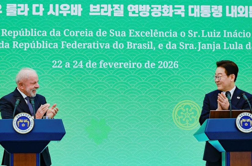 “Agora, damos início a um renovado ciclo de desenvolvimento e prosperidade compartilhada entre Brasil e Coreia do Sul”, afirma Lula em Seul