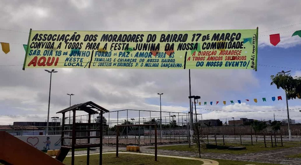 Associação de moradores promove arraiá junino com shows e quadrilhas em Aracaju