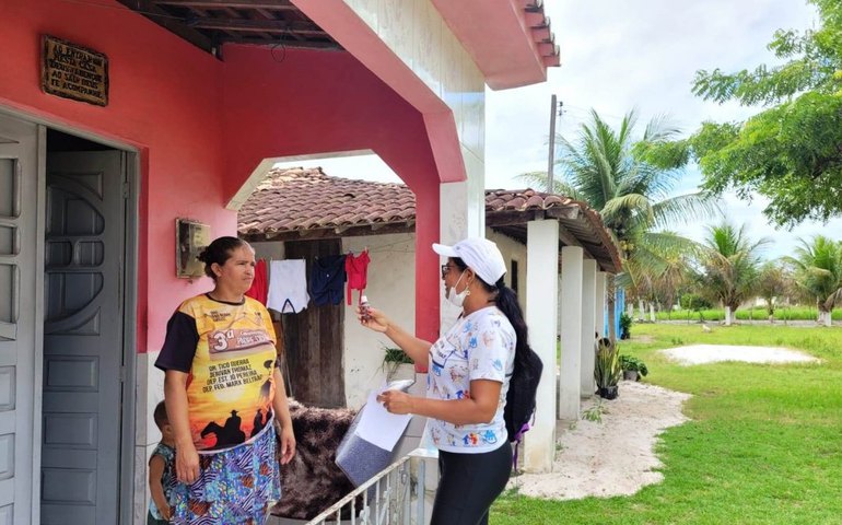Secretaria de Saúde de Penedo leva vacina e orientações para famílias do meio rural