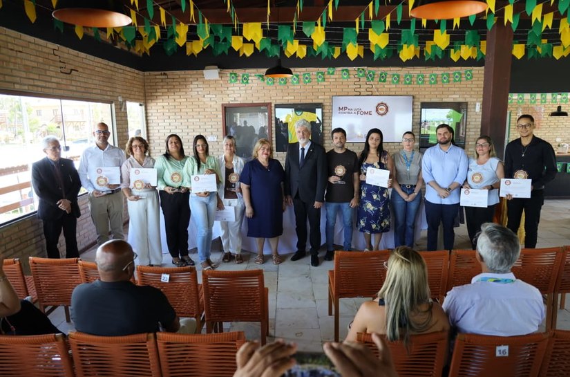 Ministério Público lidera projeto de combate à fome e reconhece empreendimentos parceiros em Maragogi