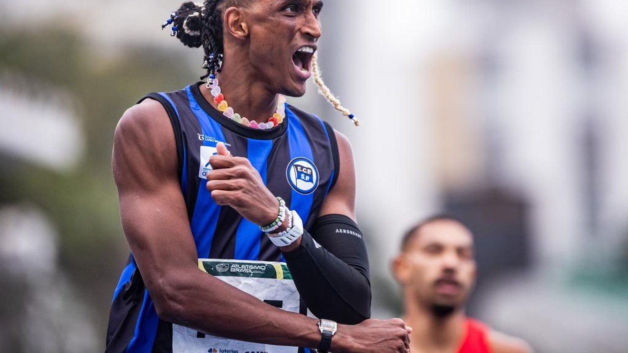 Alison dos Santos conquista 1º ouro nos 400m no Troféu Brasil com recorde
