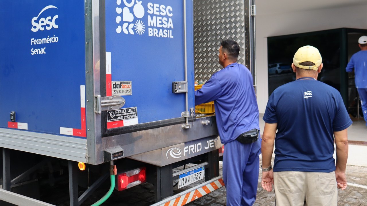Sesc Mesa Brasil arrecadou 638 mil quilos de alimentos em 2024