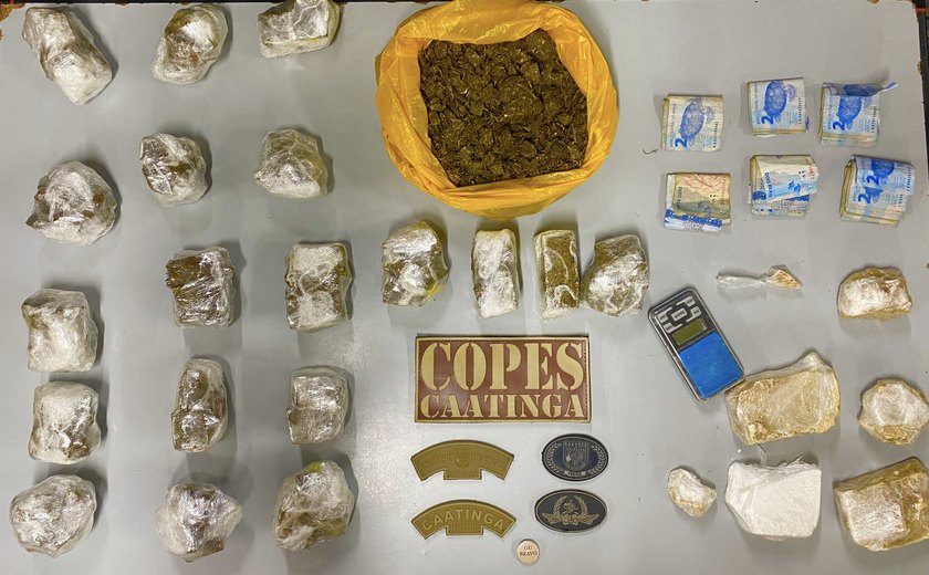 PM desarticula criminosos e Apreendem Armas e Drogas