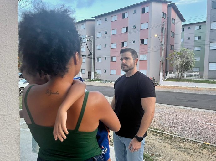 Vereador Delegado Thiago Prado apresenta pacote de indicações para reforçar segurança em residenciais da Santa Amélia