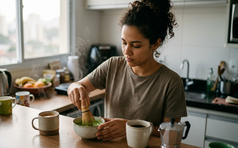Café X matcha: qual bebida dá mais energia?