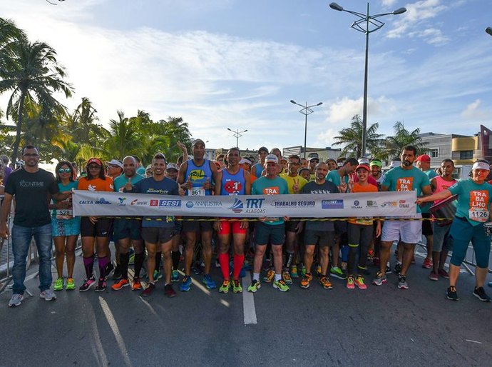 3ª Corrida TRT/AL chama atenção para a prevenção de acidentes de trabalho