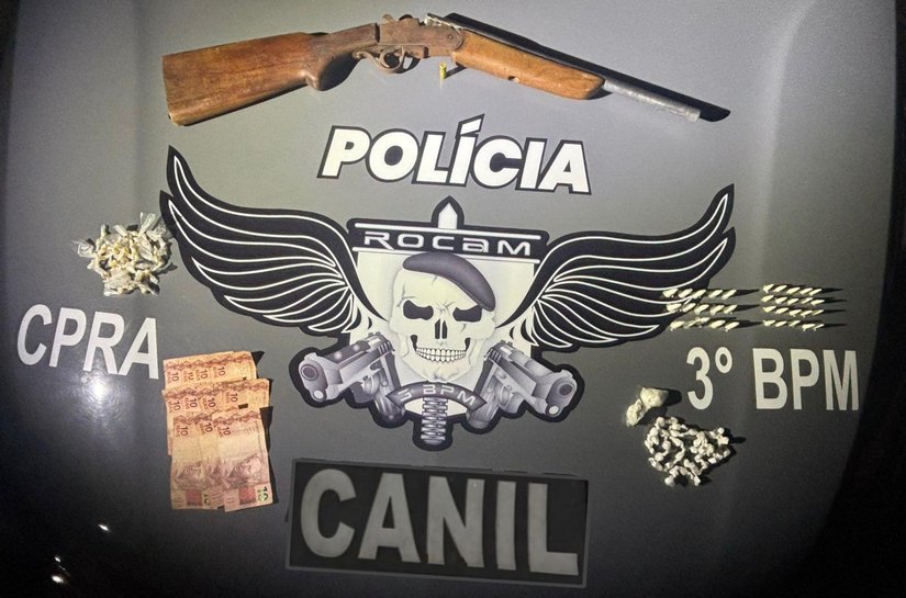 Ações da PM resultam na apreensão de 23 armas em diferentes municípios de Alagoas