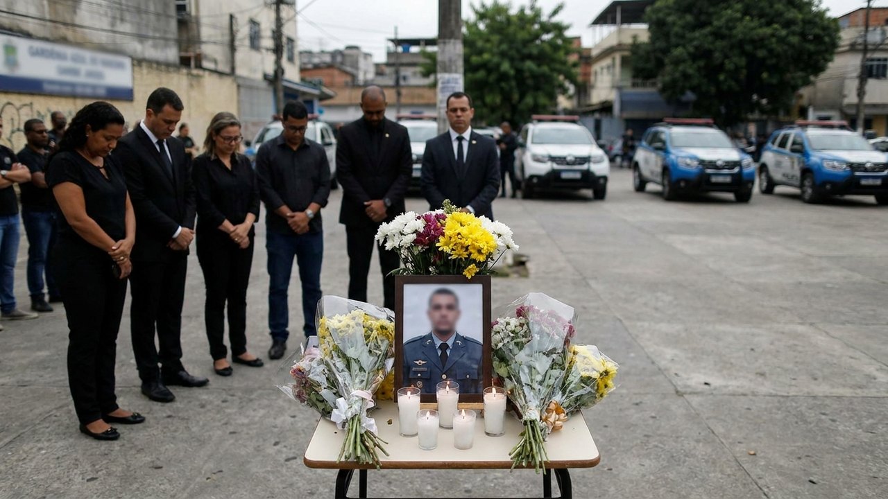 ‘Meu pai foi meu melhor amigo, meu maior amor’: filha de policial do Bope morto na Gardênia Azul faz homenagem emocionante
