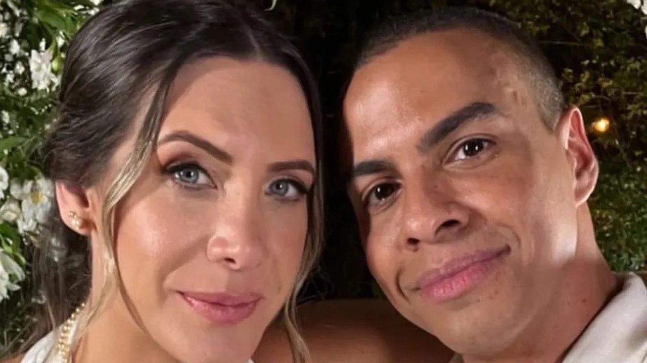 Thiago Oliveira se casa com Bruna Matuti, grávida da 1ª filha do casal