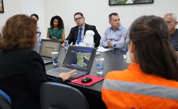 Tremores de terra foram tema de reunião com órgãos públicos Tremores de terra foram tema de reunião com órgãos públicos