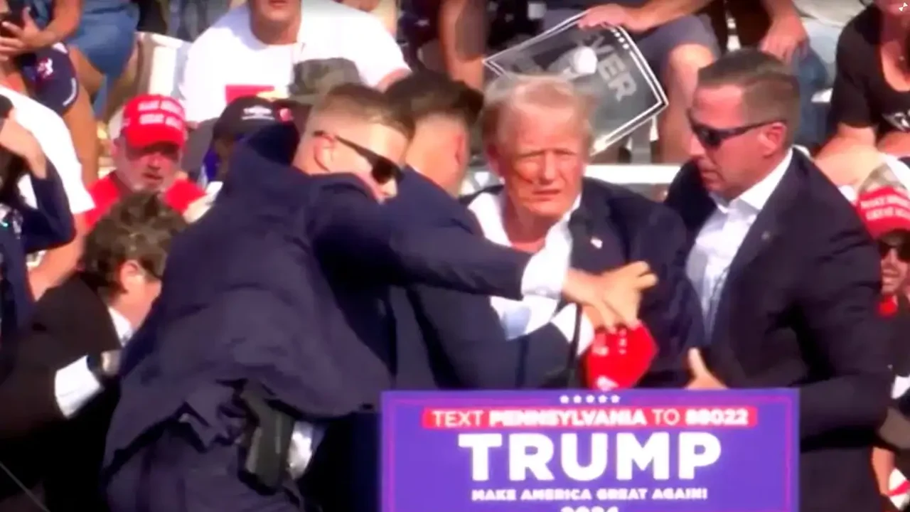 Trump é retirado de comício após tiros; Lula repudia atentado