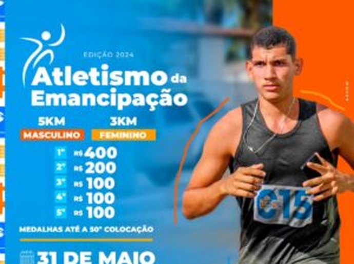 Atletismo da Emancipação: Prepare-se para a Corrida de 5KM e 3KM em Piaçabuçu!
