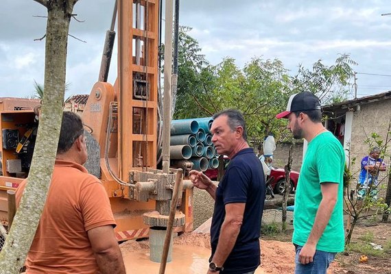 Prefeitura de Anadia perfura novos poços artesianos