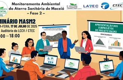 Ufal realiza seminário sobre monitoramento do aterro sanitário de Maceió