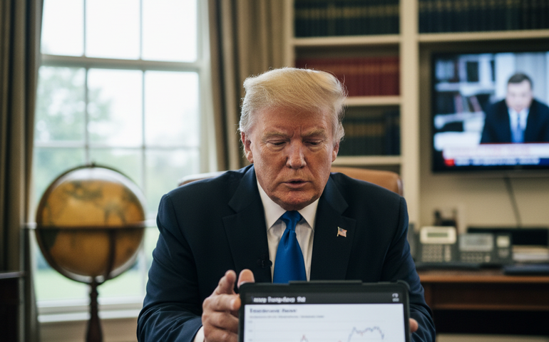 Trump elogia cancelamento de execuções no Irã e critica protestos em Minnesota