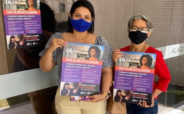 TJAL divulgará cartazes sobre Casa da Mulher em estabelecimentos comerciais