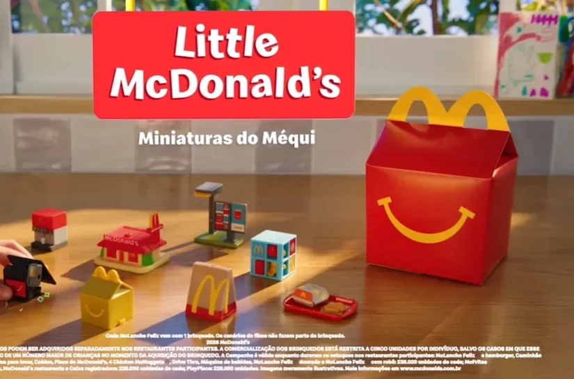 McLanche Feliz traz novas miniaturas de itens icônicos do McDonald’s