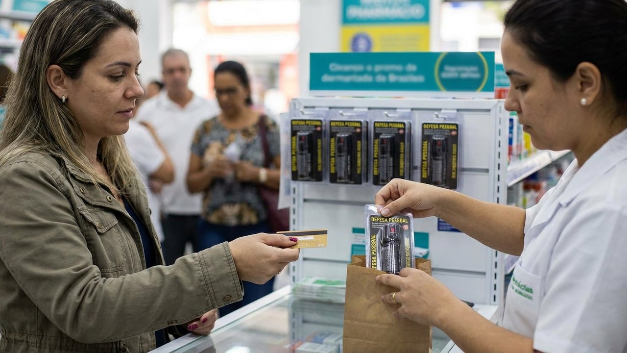 Venda de spray de pimenta para mulheres começa a valer; saiba as novas regras