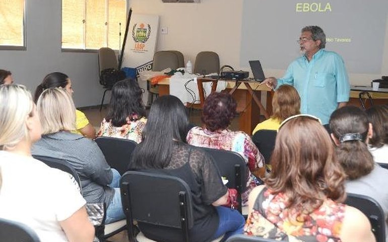 Técnicos do HGE e Ambulatórios 24 Horas são treinados para lidar com o Ebola