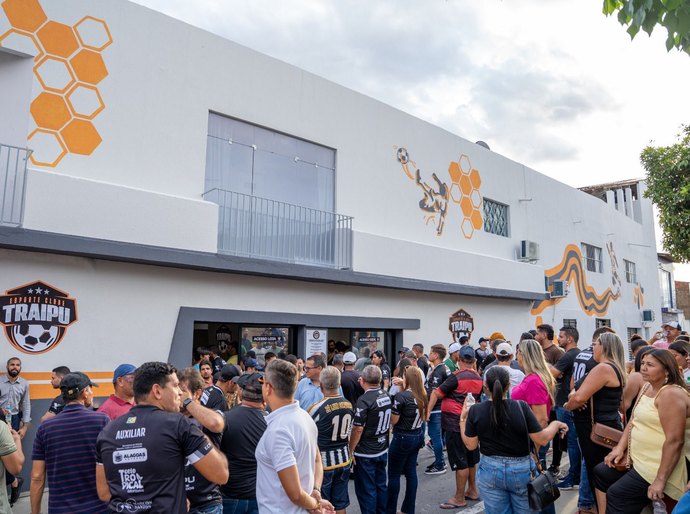 Esporte Clube Traipu inaugura sede administrativa e loja oficial do clube