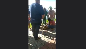 Jacaré é resgatado de condomínio em Aracaju após quatro dias no local.jpg