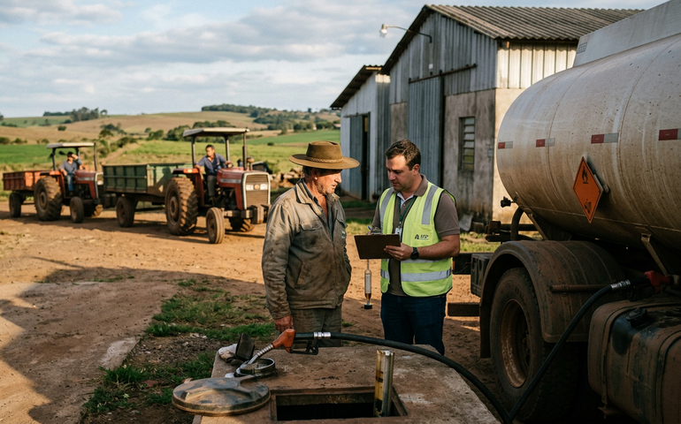 ANP monitora abastecimento de diesel após relatos de escassez no Rio Grande do Sul