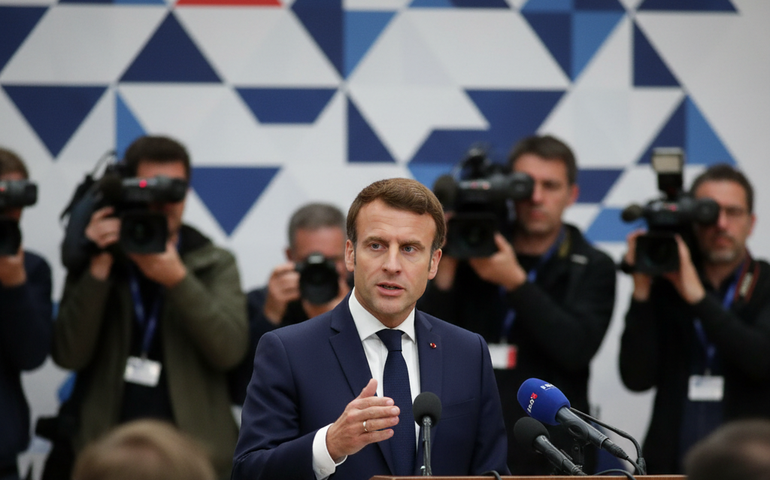 Macron classifica ameaças tarifárias dos EUA como inaceitáveis