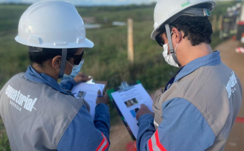 Equatorial realiza manutenção preventiva em comunidades rurais de Quebrangulo