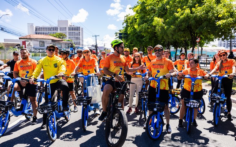 DMTT encerra Maio Amarelo com incentivo à mobilidade ativa em Maceió