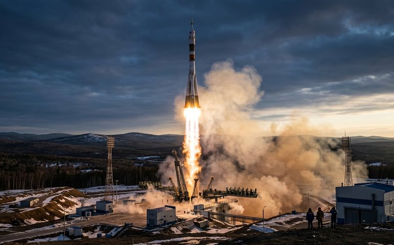 Rússia lança 16 satélites, avançando na criação de Internet global via órbita baixa