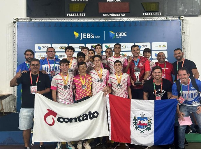 Política de incentivo ao esporte do Governo contribui para vice-campeonato de handebol masculino no JEB´s