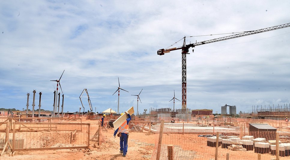 CONSTRUÇÃO TERMOELÉTRICA / Foto: Arquivo ASN