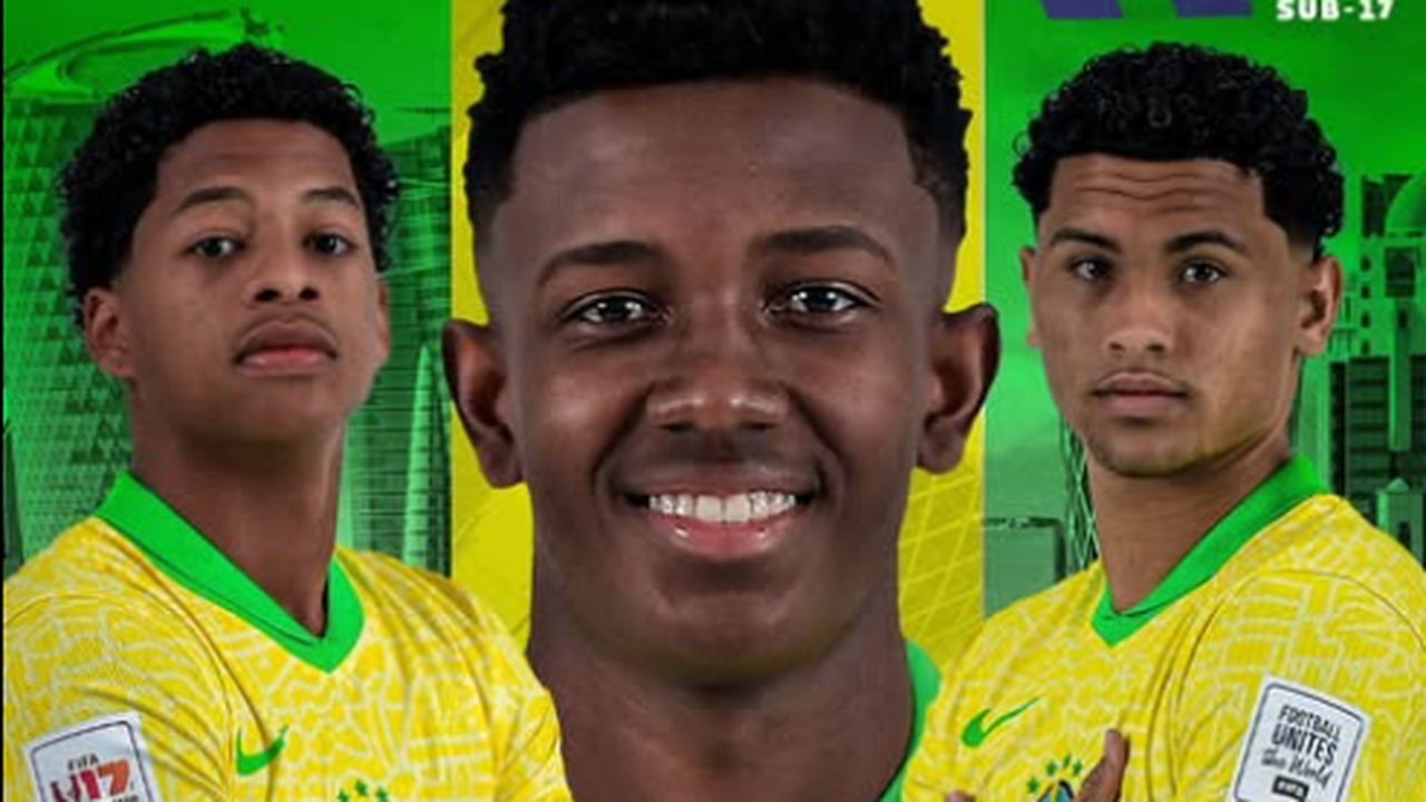 Seleção brasileira estreia nesta terça na Copa do Mundo Sub-17; conheça os destaques do time