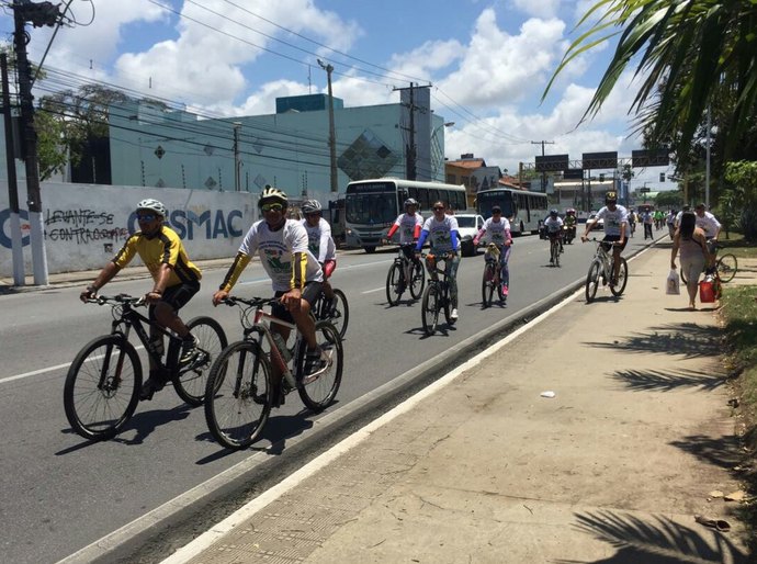 Passeio Ciclístico comemora Dia Mundial Sem Carro