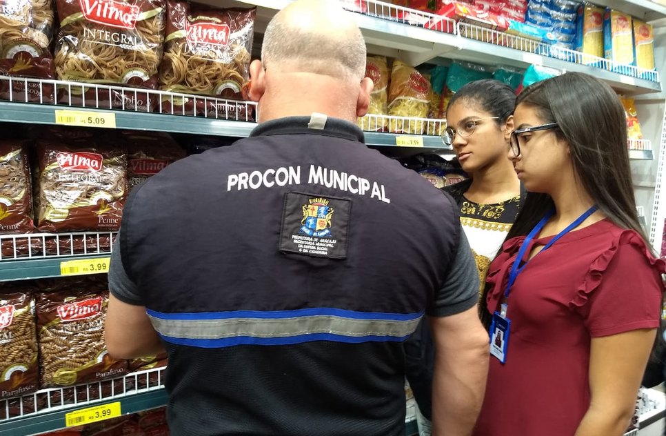 PROCON FISCALIZAÇÃO SUPERMERCADO / Foto: Foto: Ana Luísa Andrade