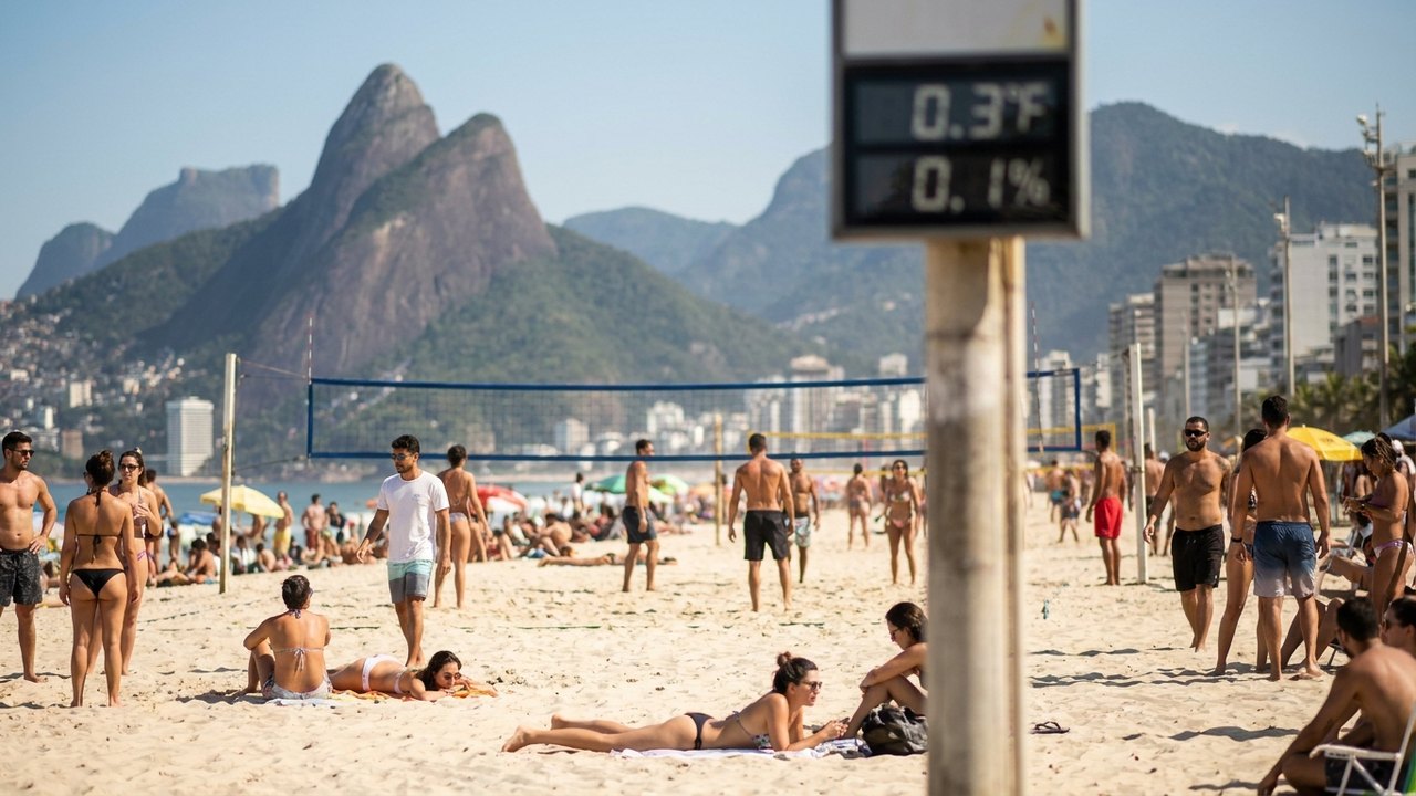 Inverno no Rio deve ter menos dias frios e temperaturas acima da média