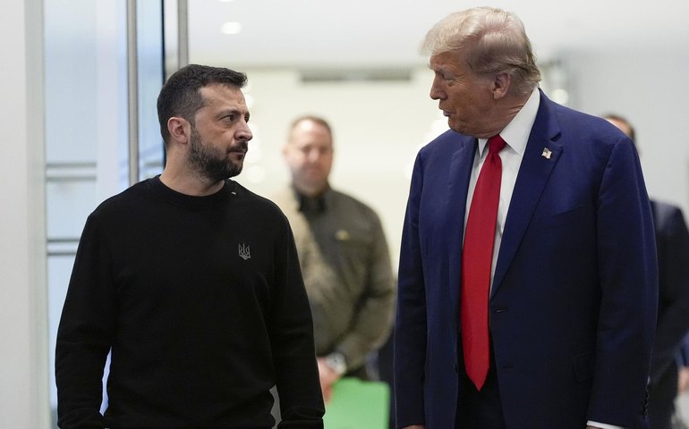 Trump critica Zelensky: 'Não gosto do que ele fala'