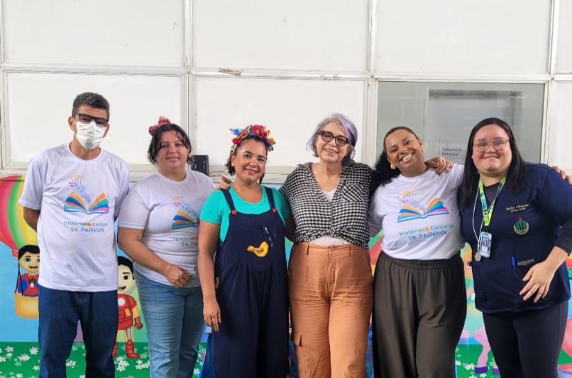 HUPAA-Ufal recebe projeto musical e de contato de histórias para pacientes da Pediatria