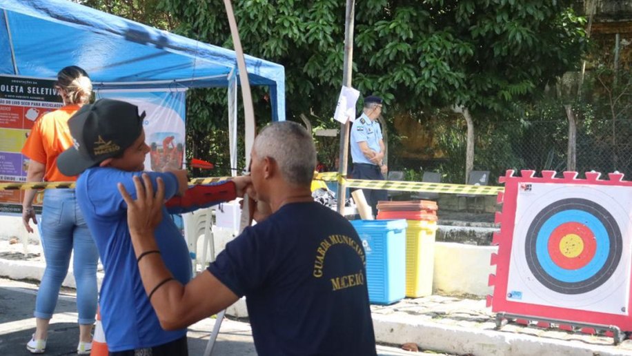 Segurança Cidadã oferece esporte e música na abertura da campanha "Somos Meio Ambiente"