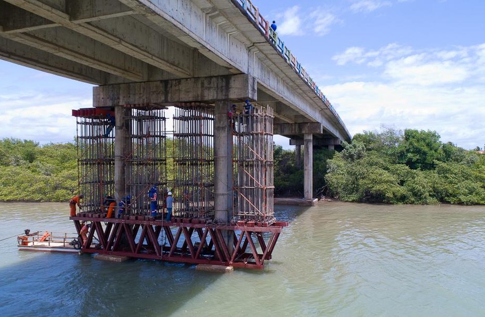 Ponte Pirambu Barra / Foto: Ascom/Sedurbs