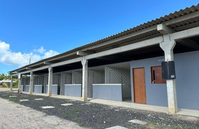 Nova central de comercialização de alimentos da capital está em fase final de construção