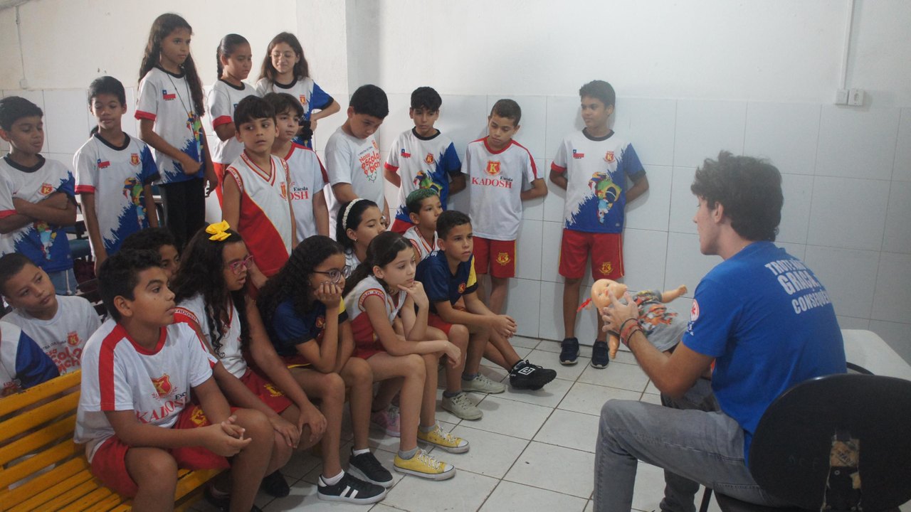  Projeto Samu nas Escolas realiza mais uma ação em Maceió 