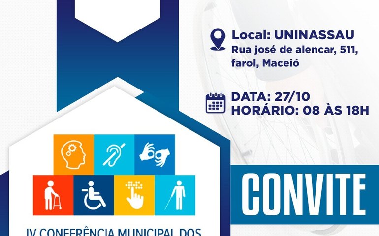 4ª Conferência da Pessoa com Deficiência acontece nesta sexta (27)