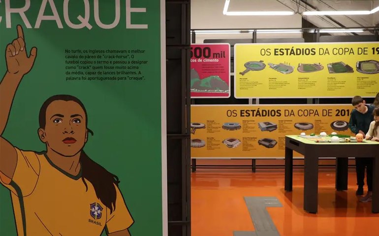 TV Brasil exibe jogo do Brasileirão Feminino no Museu do Futebol em SP