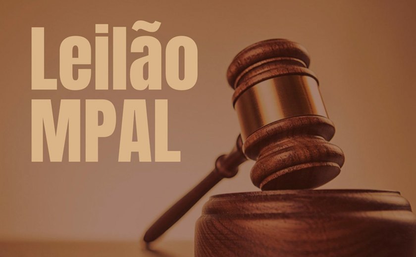 Ministério Público de Alagoas realiza leilão de veículos no dia 31 de outubro