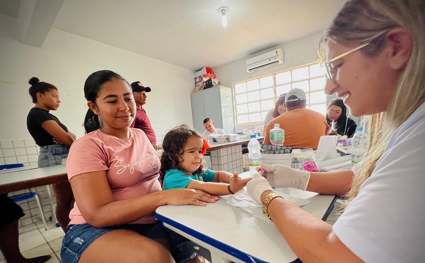 Presídio do Agreste realiza ação social em comunidade carente de Girau do Ponciano